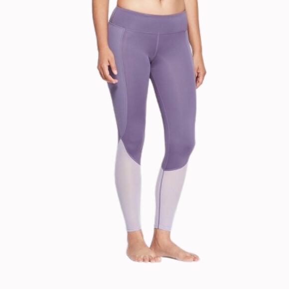 Joy Lab Comfort Printed Mesh Panel Mid-Rise Leggings  Sz S - Picture 8 of 8